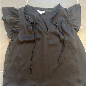 Elegant Black Women's Top